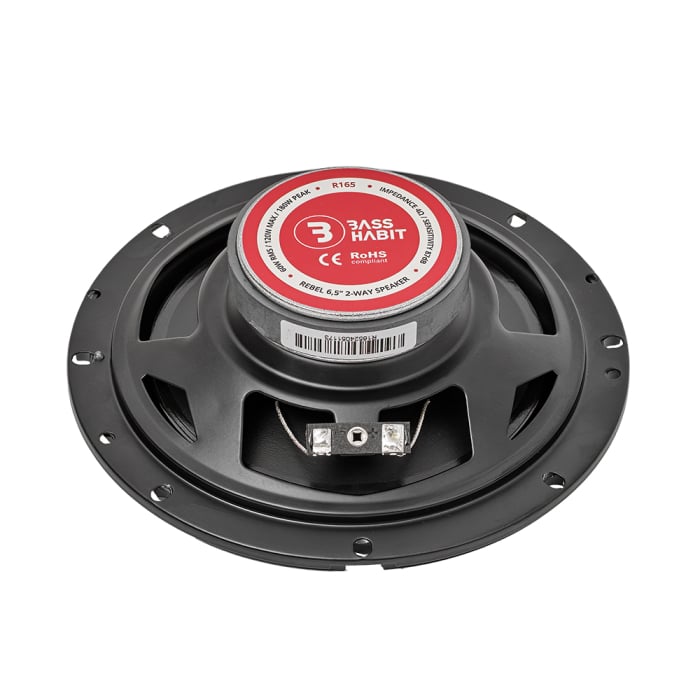 Set difuzoare auto coaxiale usi spate Renault Kadjar 2015-2018 Bass Habit R165 16.5cm 60W cu inele si mufa adaptoare [8]
