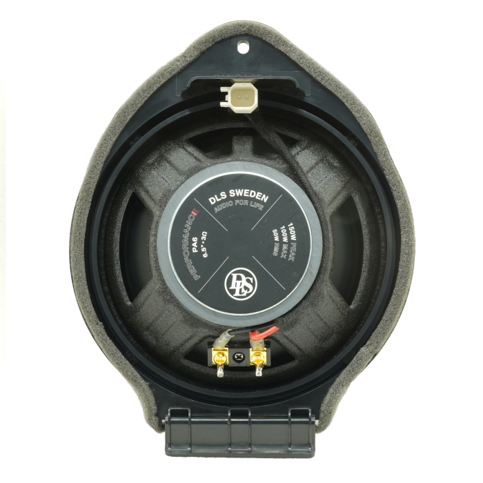 Set difuzoare auto coaxiale usi spate Opel Astra K DLS Performance PA6 16.5cm 50W cu inele si mufa adaptoare [3]