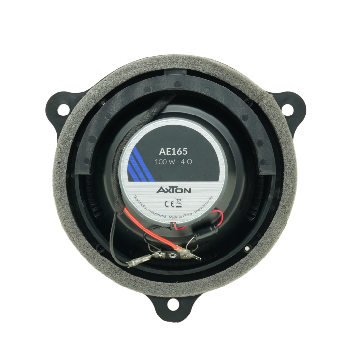 Set difuzoare auto coaxiale usi spate Dacia Duster 2018-prezent Axton AE165 16.5cm 100W cu inele si mufa adaptoare [4]