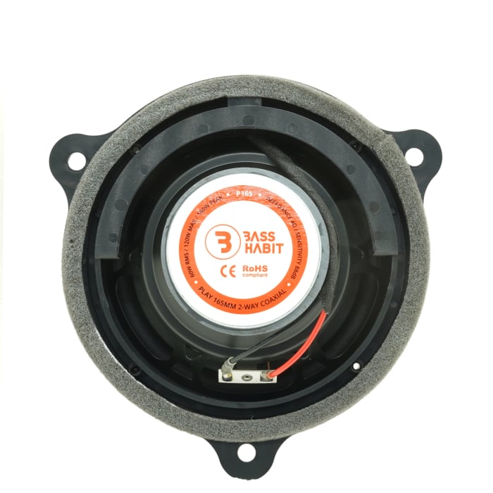 Set difuzoare auto coaxiale usi spate Renault Kadjar 2015-2018 Bass Habit P165 16.5cm 60W cu inele si mufa adaptoare [6]