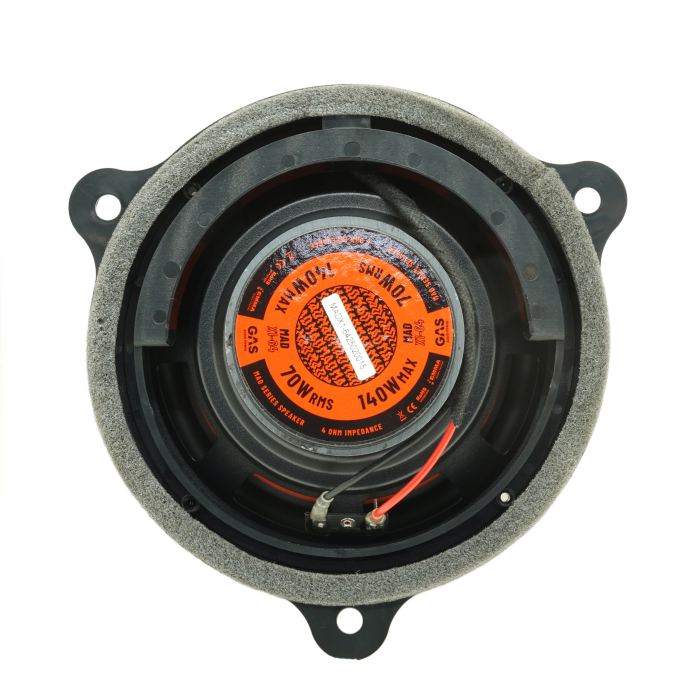 Set difuzoare auto coaxiale usi spate Renault Clio IV 2012-2020 GAS MAD X1-64 16.5cm 70W cu inele si mufa adaptoare [3]