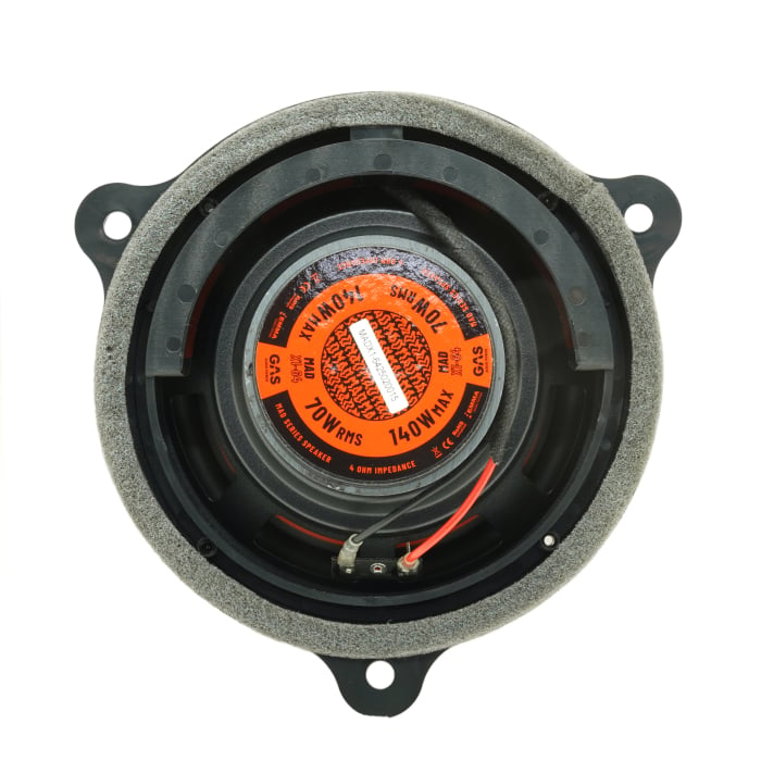 Set difuzoare auto coaxiale usi spate Renault Kadjar 2015-2018 GAS MAD X1-64 16.5cm 70W cu inele si mufa adaptoare [3]
