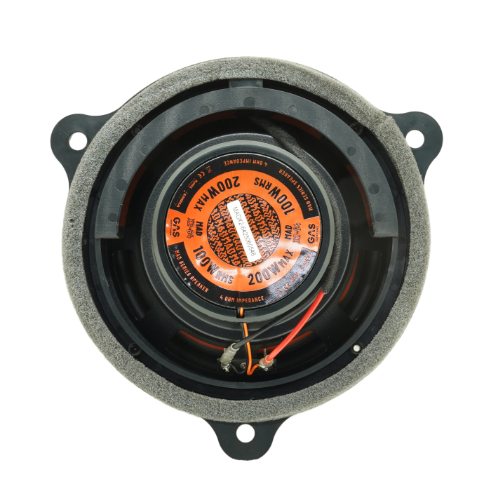 Set difuzoare auto coaxiale usi spate Dacia Duster 2018-prezent GAS MAD X2-64 16.5cm 100W cu inele si mufa adaptoare [3]