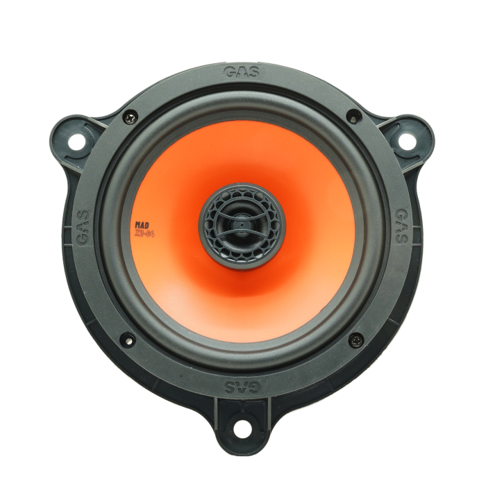 Set difuzoare auto coaxiale usi spate Renault Clio IV 2012-2020 GAS MAD X2-64 16.5cm 100W cu inele si mufa adaptoare [2]