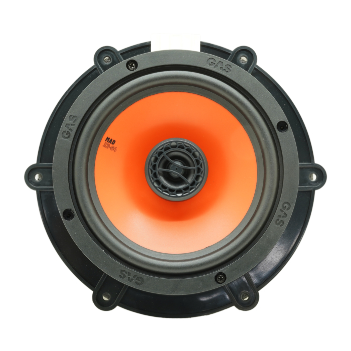 Set difuzoare auto coaxiale usi spate VW Touareg 2010-2022 GAS MAD X2-64 16.5cm 100W cu inele si mufa adaptoare [2]