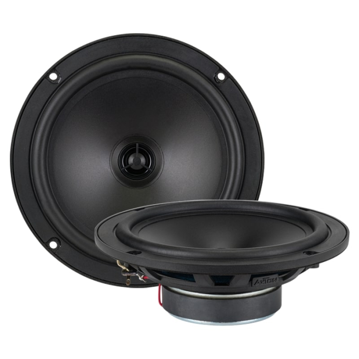 Set difuzoare auto coaxiale usi fata Opel Mokka Axton ATX165S 16.5cm 90W cu inele si mufa adaptoare [4]