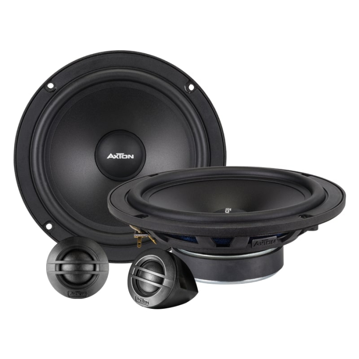 Set difuzoare auto componente usi fata Dacia Lodgy 2012-2021 Axton ATC165S 16.5cm 90W cu inele si mufa adaptoare [2]