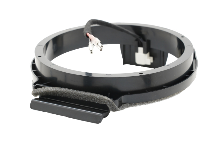 Set difuzoare auto coaxiale usi spate Opel Crossland X DLS Performance PA6 16.5cm 50W cu inele si mufa adaptoare [13]