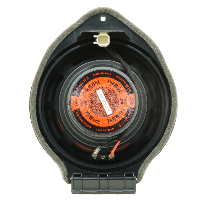 Set difuzoare auto coaxiale usi spate Opel Astra J GAS MAD X1-64 16.5cm 70W cu inele si mufa adaptoare [3]