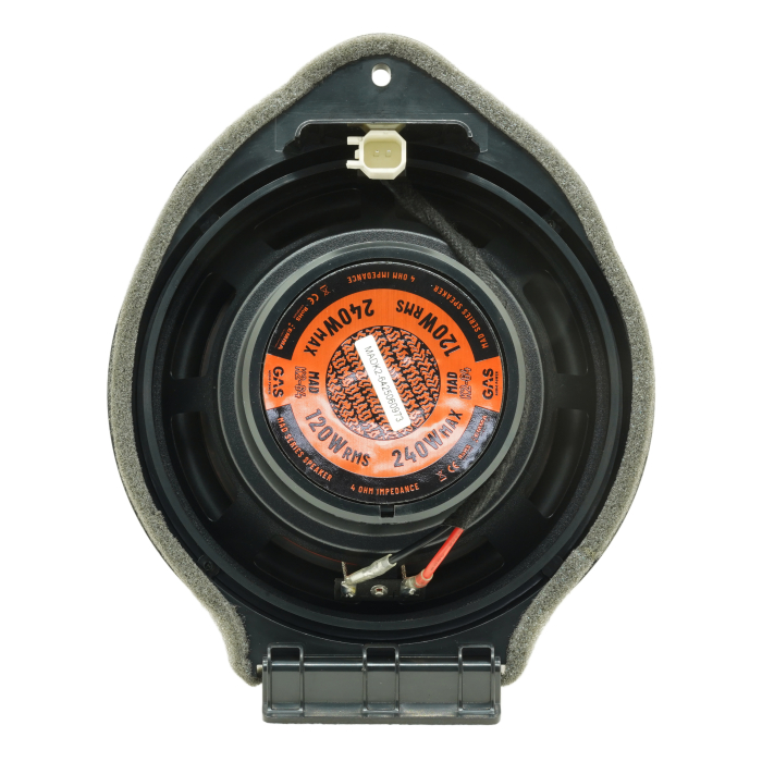 Set difuzoare auto componente usi fata Opel Astra J GAS MAD K2-64 16.5cm 120W cu inele si mufa adaptoare [3]