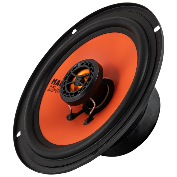 Set difuzoare auto coaxiale usi spate Renault Clio IV 2012-2020 GAS MAD X1-64 16.5cm 70W cu inele si mufa adaptoare [4]