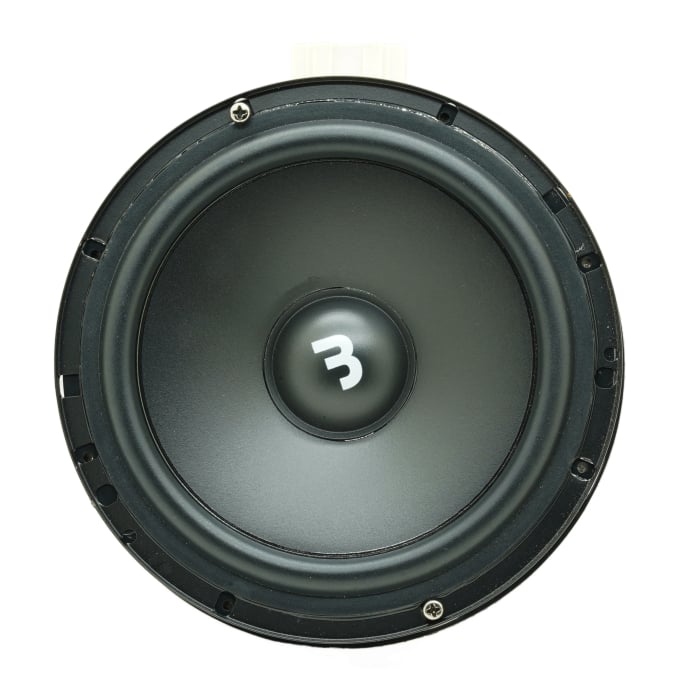 Set difuzoare auto componente usi fata VW Golf 2012-2024 Bass Habit P165C 16.5cm 60W cu inele si mufa adaptoare [2]