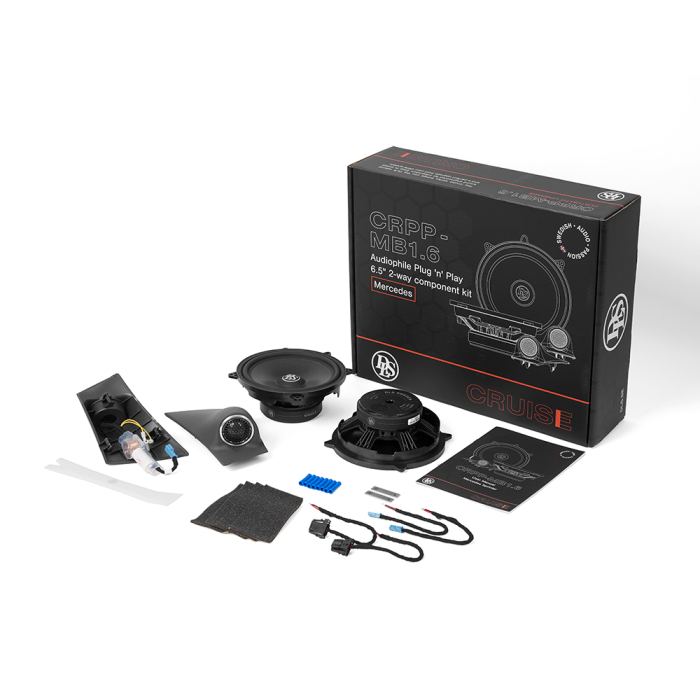 Set difuzoare OEM Fit MERCEDES DLS Cruise CRPP-MB1.6, componente , 2 cai, 16.5 cm, 100W RMS [17]