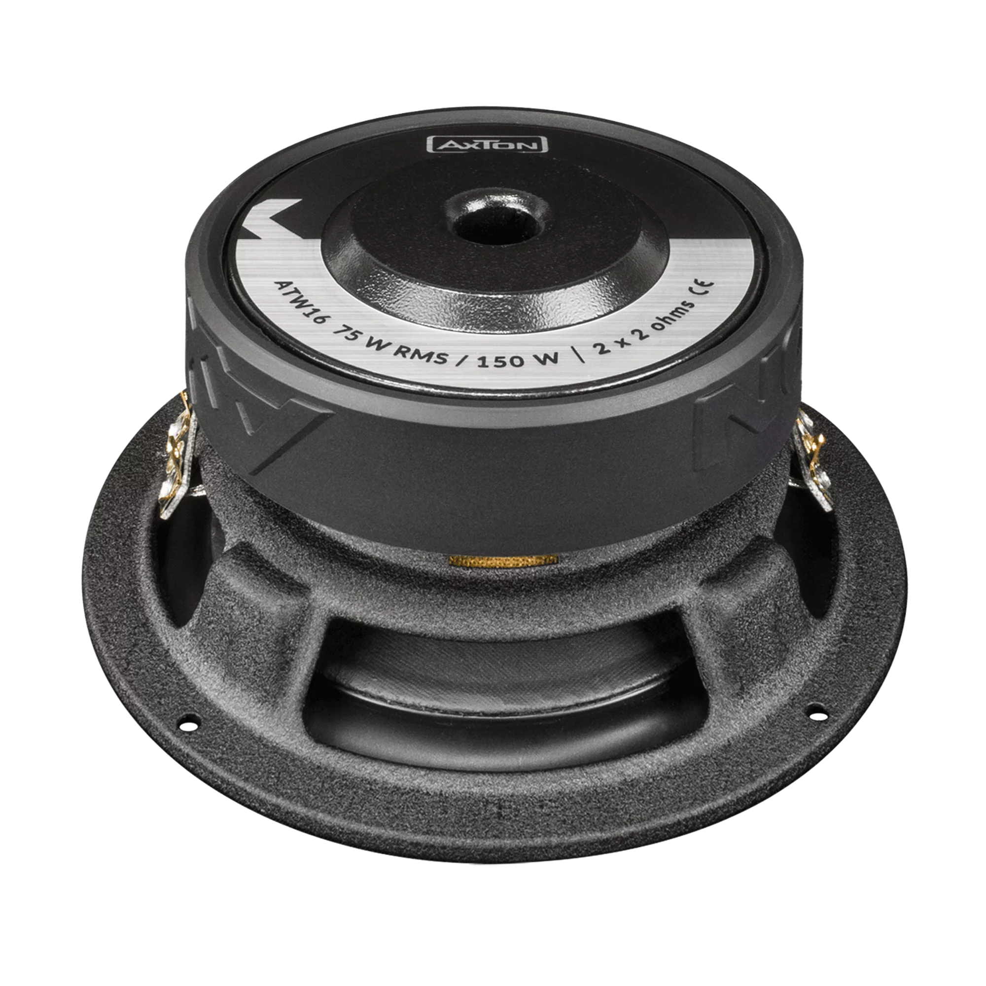 Subwoofer auto AXTON ATW16 16.5 cm 75W 2x2 Ohm [2]
