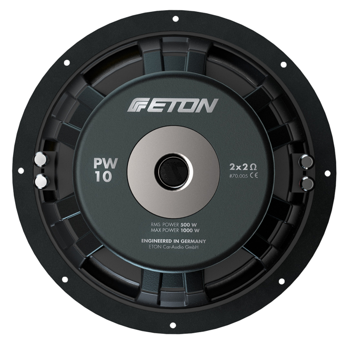 Subwoofer auto ETON PW 10 25 cm 500W 2x2 Ohm [2]