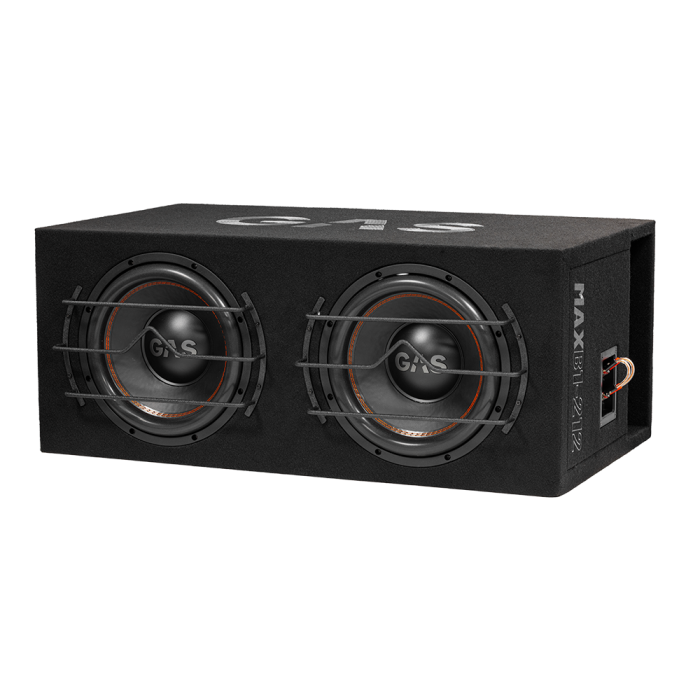 Subwoofer auto GAS MAX B1-212 2x12 inch 1700W RMS [2]