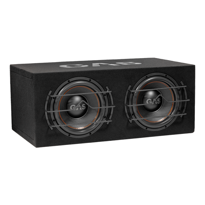 Subwoofer auto GAS MAX B1-212 2x12 inch 1700W RMS [3]