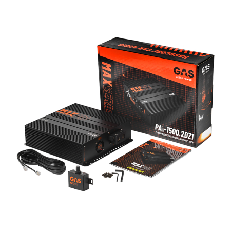 Amplificator auto GAS MAX PA1-1500.2DZ1 2 canale 2x 1500W [9]