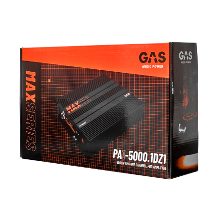 Amplificator auto GAS MAX PA1-5000.1DZ1 monobloc 5000W [8]