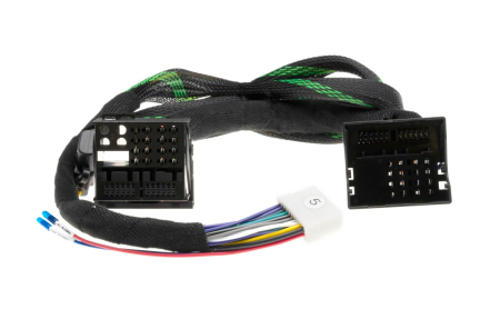 Accesorii instalare - Cablaj conectare amplificator AXTON ATS-ISO5 compatibil BMW Citroen VW Mercedes Opel Skoda Ford Peugeot, lungime 1.5 m
