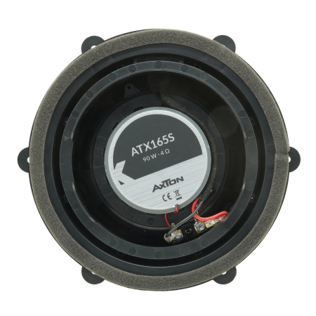 Set difuzoare auto coaxiale usi fata VW Passat B8 2014-2023 Axton ATX165S 16.5cm 90W cu inele si mufa adaptoare [2]