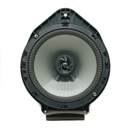 Set difuzoare auto coaxiale usi spate Opel Astra J Axton AE165 16.5cm 100W cu inele si mufa adaptoare [1]