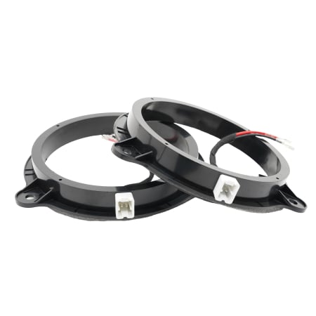 Set difuzoare auto coaxiale usi spate Renault Kadjar 2015-2018 GAS MAD X1-64 16.5cm 70W cu inele si mufa adaptoare [8]