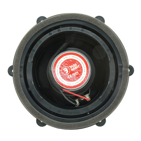 Set difuzoare auto coaxiale usi spate VW Tiguan 2 2016-2022 Bass Habit R165 16.5cm 60W cu inele si mufa adaptoare [2]