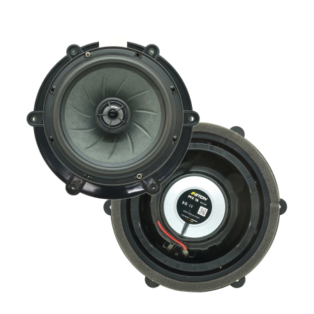 Difuzoare auto - Set difuzoare auto coaxiale usi spate VW Passat B8 2014-2023 Eton PFX 16 16.5cm 70W cu inele si mufa adaptoare