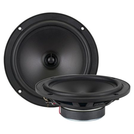 Set difuzoare auto coaxiale usi fata Opel Astra J Axton ATX165S 16.5cm 90W cu inele si mufa adaptoare [3]