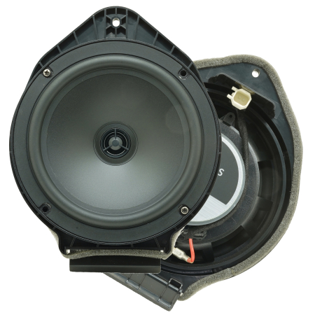 Difuzoare auto - Set difuzoare auto coaxiale usi fata Opel Astra J Axton ATX165S 16.5cm 90W cu inele si mufa adaptoare