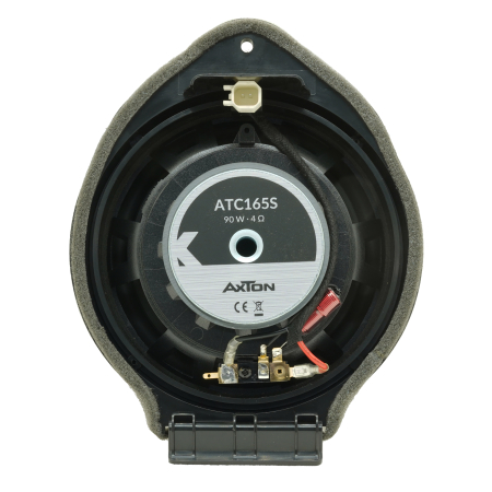 Set difuzoare auto componente usi fata Opel Astra K Axton ATC165S 16.5cm 90W cu inele si mufa adaptoare [2]