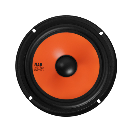 Set difuzoare auto componente usi fata Opel Astra J GAS MAD K1-64 16.5cm 80W cu inele si mufa adaptoare [3]