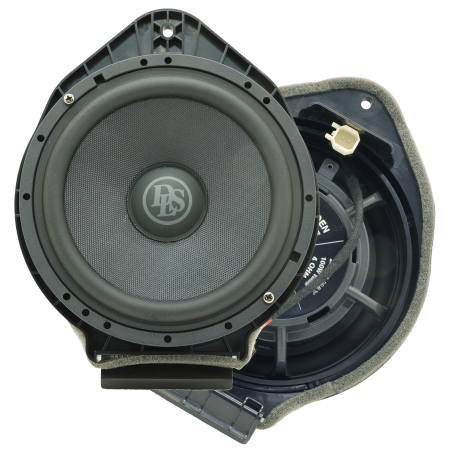 Difuzoare auto - Set difuzoare auto componente usi fata Opel Astra J DLS Reference RCS6.25 16.5cm 100W cu inele si mufa adaptoare