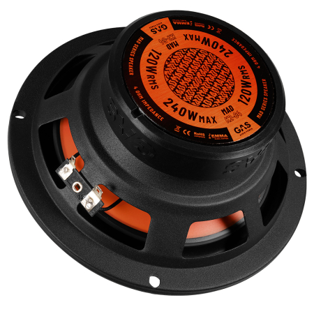 Set difuzoare auto componente usi fata Dacia Duster 2018-prezent GAS MAD K2-64 16.5cm 120W cu inele si mufa adaptoare [7]