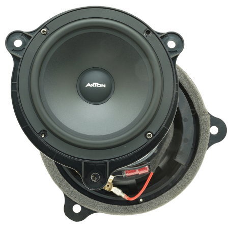 Pachete dedicate Dacia - Set difuzoare auto componente usi fata Dacia Dokker 2013-2017 Axton ATC165S 16.5cm 90W cu inele si mufa adaptoare