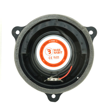 Set difuzoare auto componente usi fata Dacia Dokker 2013-2017 Bass Habit P165C 16.5cm 60W cu inele si mufa adaptoare [3]