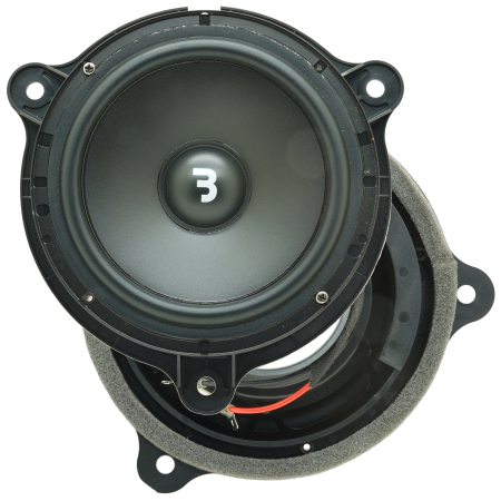 Pachete dedicate Renault Kadjar - Set difuzoare auto componente usi fata Renault Kadjar 2015-2018 Bass Habit P165C 16.5cm 60W cu inele si mufa adaptoare