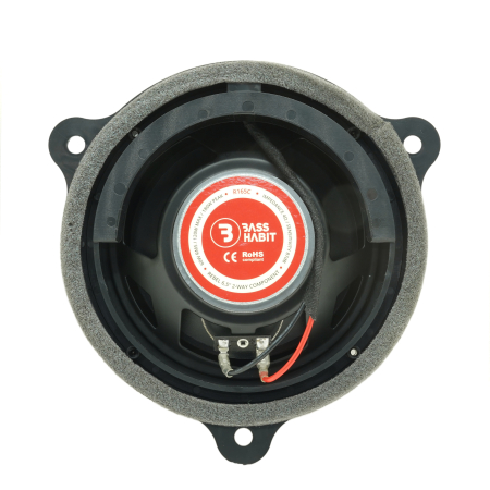 Set difuzoare auto componente usi fata Dacia Lodgy 2012-2021 Bass Habit R165C 16.5cm 60W cu inele si mufa adaptoare [2]
