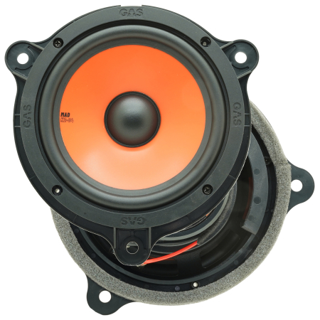 Difuzoare auto - Set difuzoare auto componente usi fata Renault Clio IV 2012-2020 GAS MAD K2-64 16.5cm 120W cu inele si mufa adaptoare