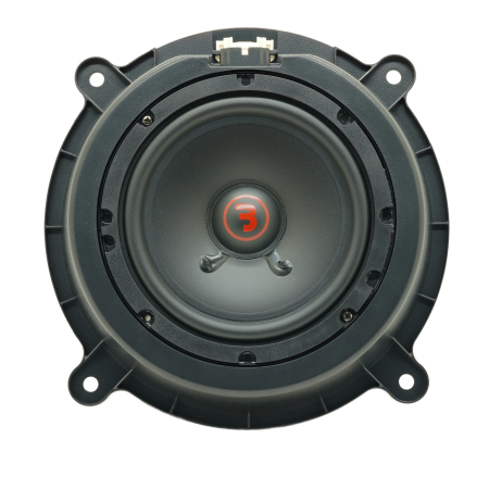 Set difuzoare auto componente usi fata Mazda 3 2014 - 2019 Bass Habit R165C 16.5cm 60W cu inele si mufa adaptoare [1]