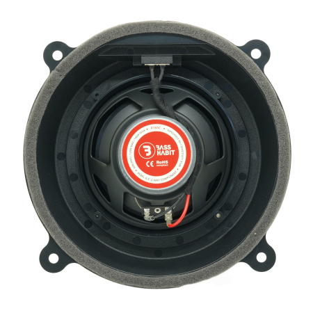 Set difuzoare auto componente usi fata Mazda 3 2014 - 2019 Bass Habit R165C 16.5cm 60W cu inele si mufa adaptoare [2]