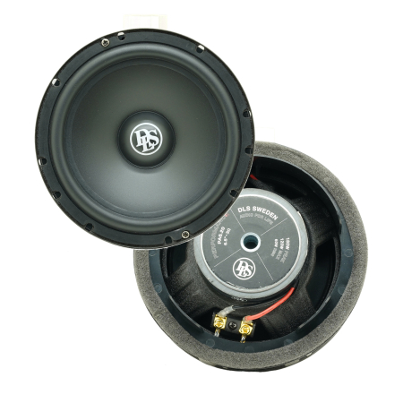 Pachete dedicate VW - Set difuzoare auto componente usi fata VW Golf 2012-2024 DLS Performance PA6.20 16.5cm 60W cu inele si mufa adaptoare