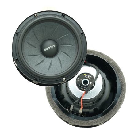 Difuzoare auto - Set difuzoare auto componente usi fata VW Polo 2009-2024 ETON PRA 16 16.5cm 70W cu inele si mufa adaptoare