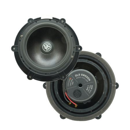 Difuzoare auto - Set difuzoare auto componente usi fata VW Touareg 2010-2022 DLS CRPP-UW64 16.5cm 100W cu inele si mufa adaptoare
