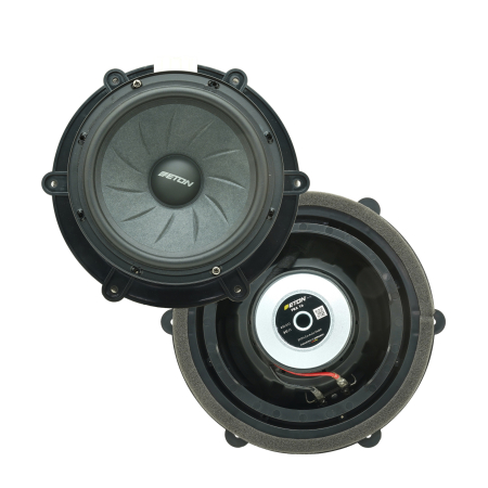 Difuzoare auto - Set difuzoare auto componente usi fata VW Touareg 2010-2022 ETON PRA 16 16.5cm 70W cu inele si mufa adaptoare