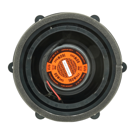 Set difuzoare auto componente usi fata VW Touareg 2010-2022 GAS MAD K1-64 16.5cm 80W cu inele si mufa adaptoare [2]