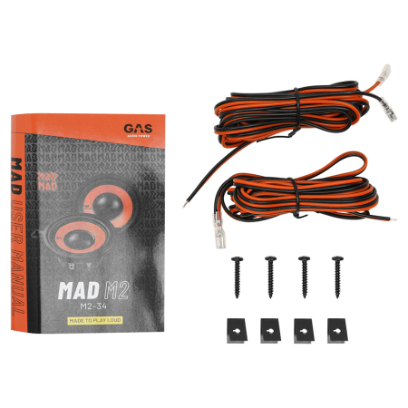 Set midbass GAS MAD M2-34 8.8 cm 50W [5]