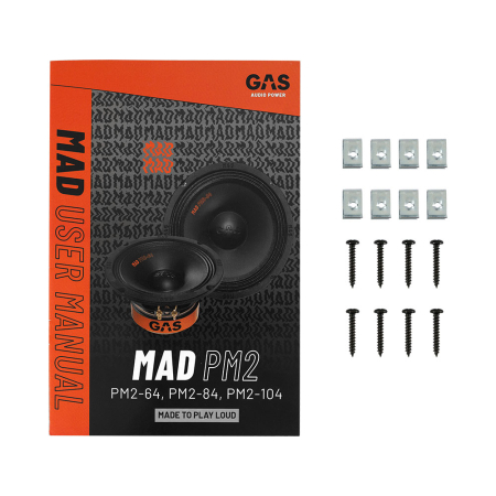 Set midbass GAS MAD PM2-64 16.5 cm 100W [7]
