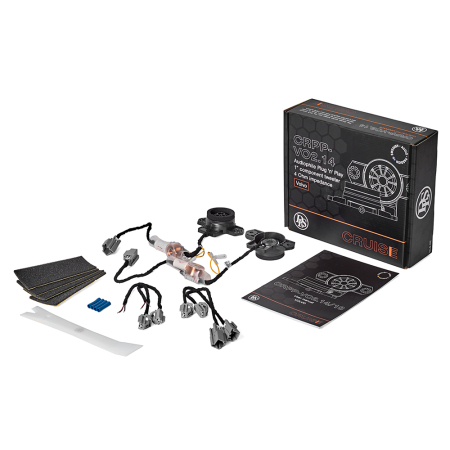 Set tweeter-e DLS Cruise CRPP-VO2.14 compatibil Volvo 25 mm 50W [10]